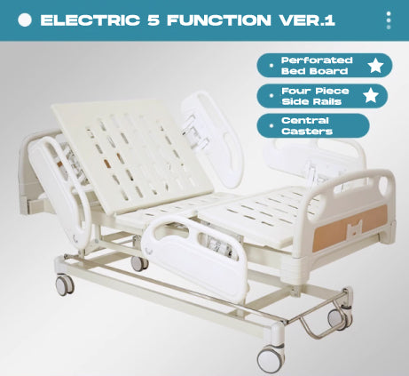 Electric 5-Function Hospital Bed