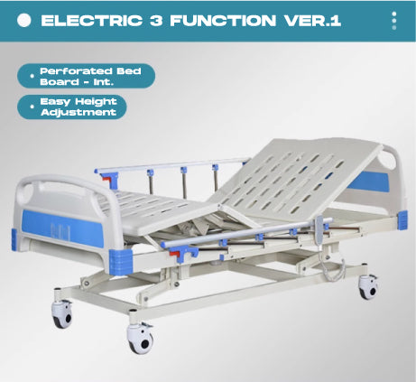 Electric 3-Function Hospital Bed